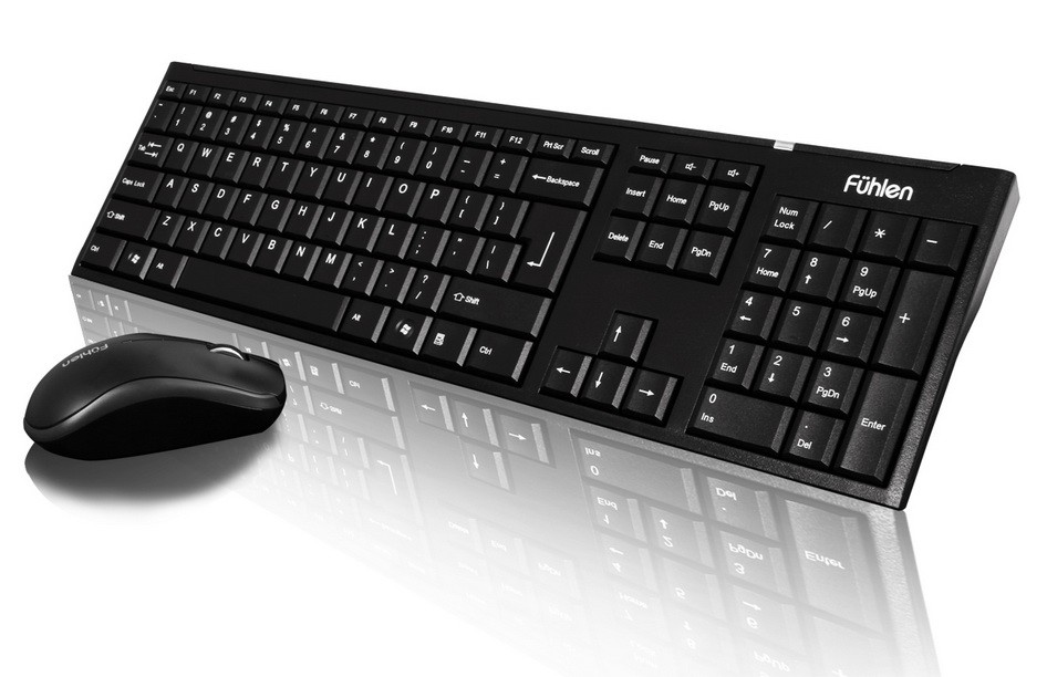 Bộ bàn phím chuột Fuhlen Optical Wireless A120G có độ nhạy cao
